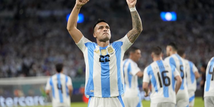 With a brace against Peru, Lautaro Martinez propels Messi-less Argentina to the Copa America semifinals.