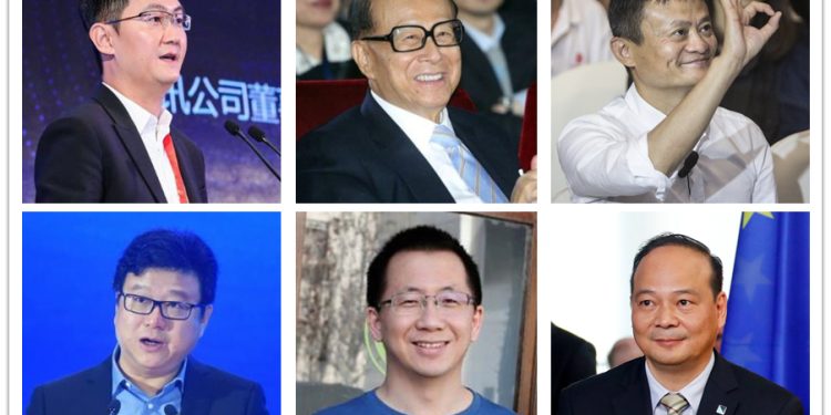 Top Ten Billionaires in China