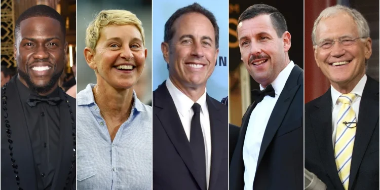 The world’s top 20 richest comedians